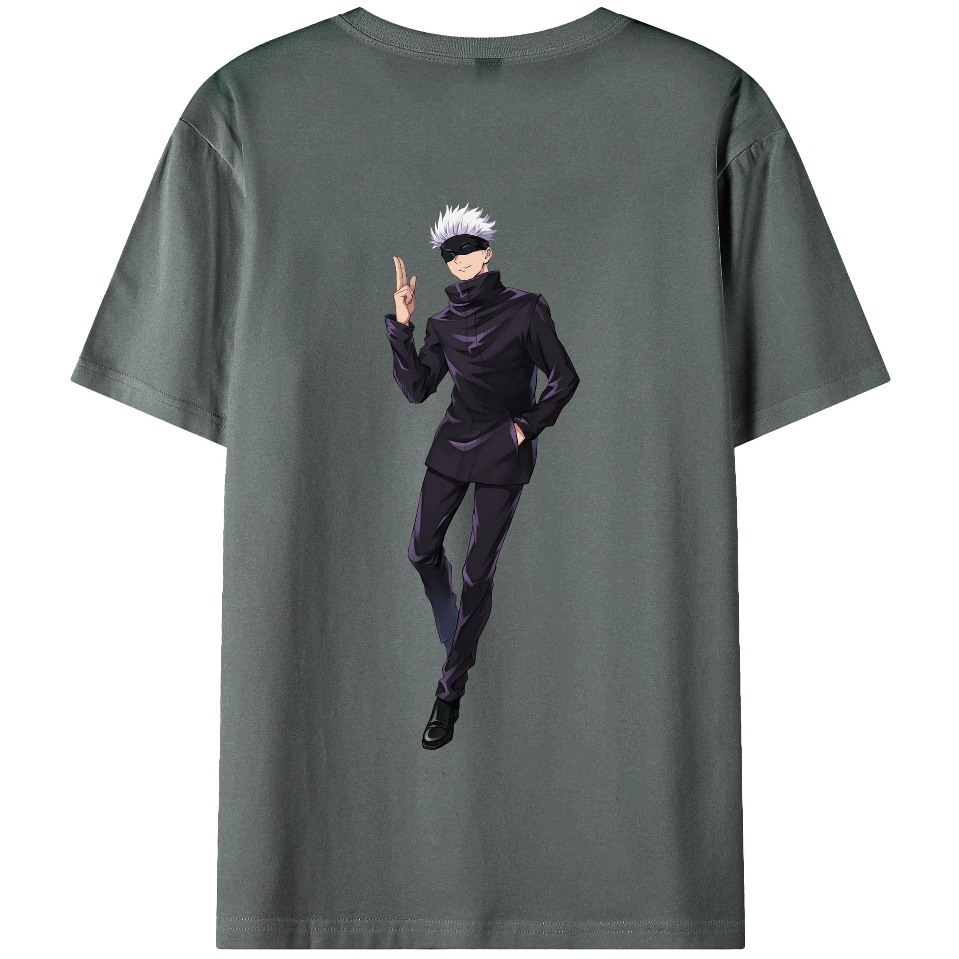 （画像用） 呪術廻戦 Jujutsu Kaisen 綿100％半袖Tシャツ（背面プリント）